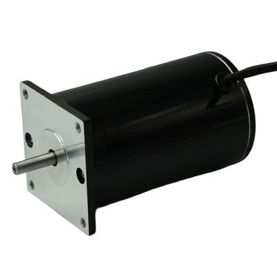 स्विंग बैरियर गेट इंटेलिजेंट टर्नस्टाइल के लिए 24V 48V स्थायी चुंबक ब्रश डीसी मोटर 30-300W 76ZYT