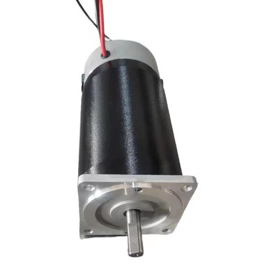 लॉन घास काटने की मशीन के लिए 300W 500W स्थायी चुंबक ब्रश डीसी मोटर उच्च टोक़ 24V 48V