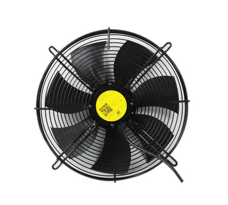 वायु निस्पंदन सिस्टम के लिए औद्योगिक 115v निकास पंखा एकल चरण 200 मिमी -500 मिमी अक्षीय वायु प्रवाह